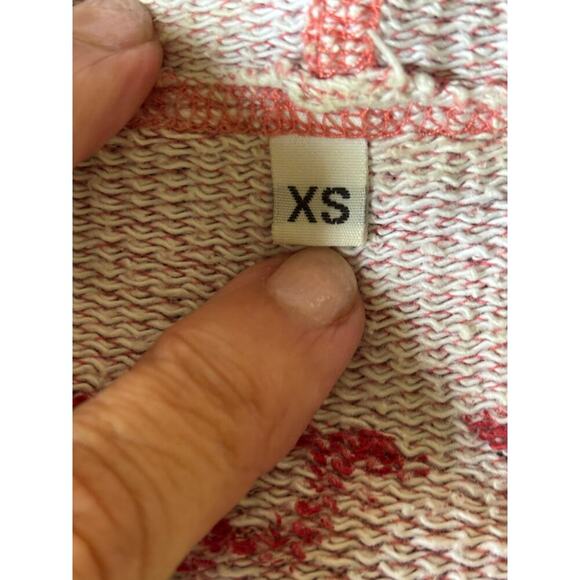 Johnny Was Pete&Greta zip hoodie, pink, boho casual, cozy chic, west coast styl - Picture 6 of 7